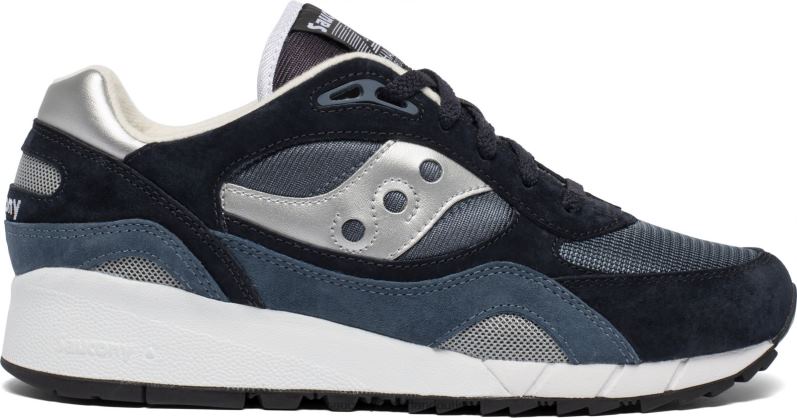 schaduw 6000 Heren Saucony64BDR225 marine/zilver