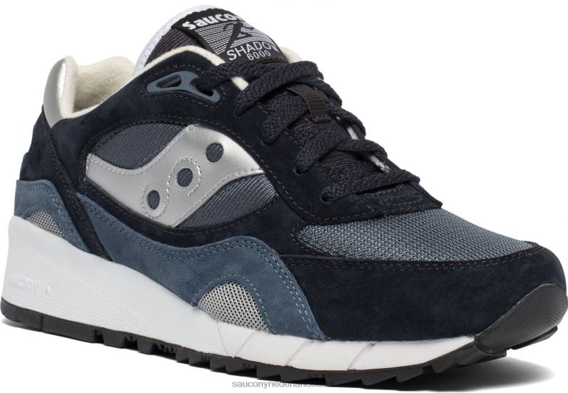 schaduw 6000 Heren Saucony64BDR225 marine/zilver