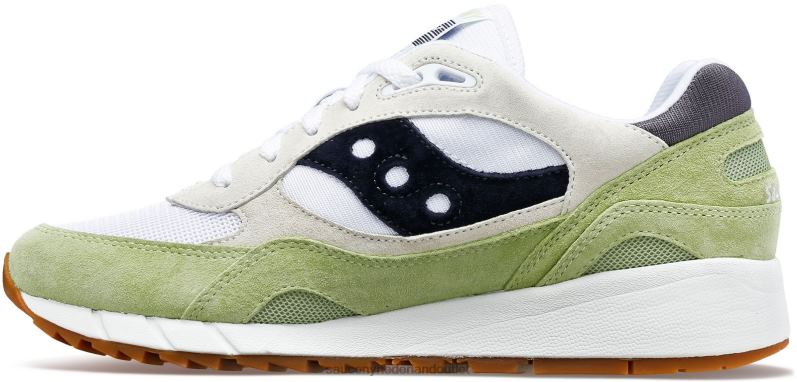 schaduw 6000 Heren Saucony64BDR226 wit/munt/marine