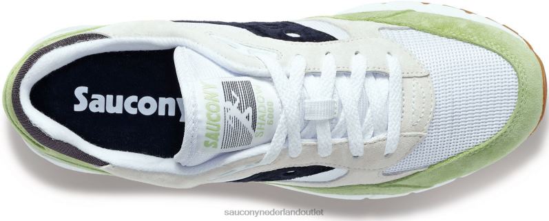 schaduw 6000 Heren Saucony64BDR226 wit/munt/marine