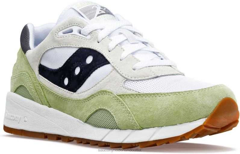 schaduw 6000 Heren Saucony64BDR226 wit/munt/marine