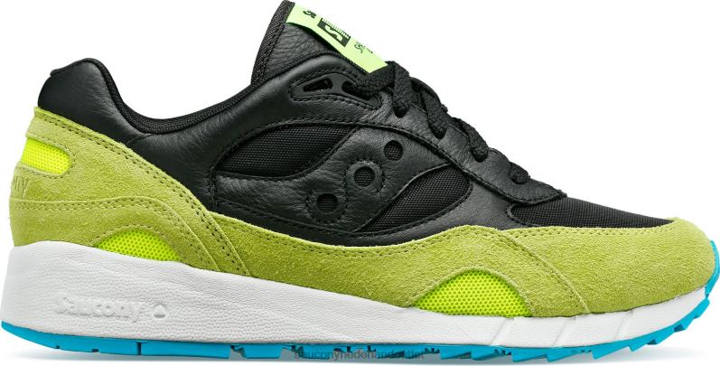 schaduw 6000 gesplitst Heren Saucony64BDR179 geel/zwart