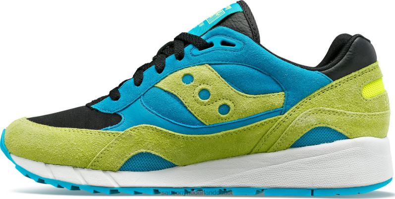 schaduw 6000 gesplitst Heren Saucony64BDR179 geel/zwart
