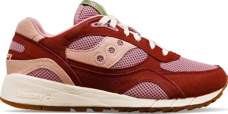 schaduw 6000 paddestoel Heren Saucony64BDR190 bordeaux