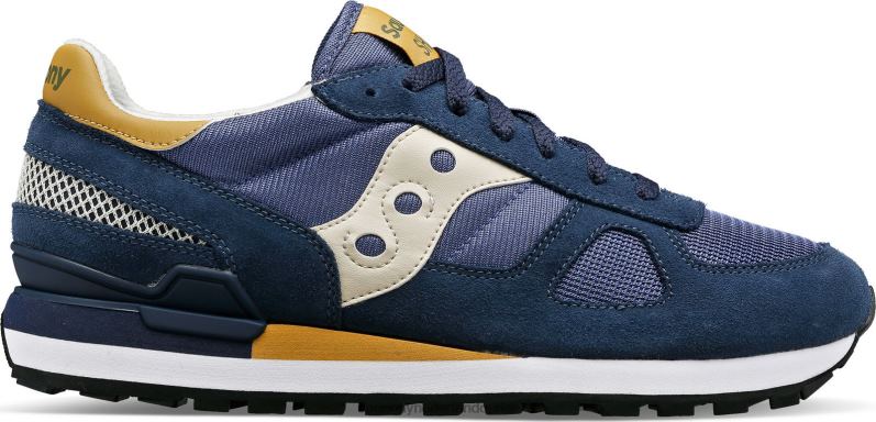schaduw origineel Heren Saucony64BDR207 marine/bruin