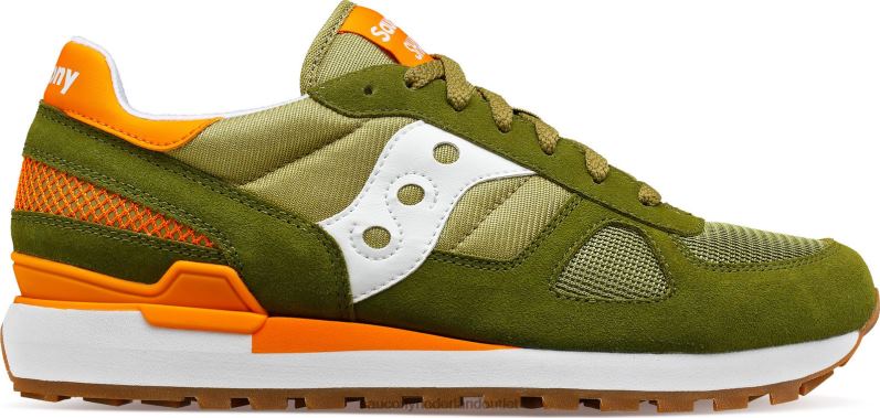 schaduw origineel Heren Saucony64BDR209 olijf/sinaasappel