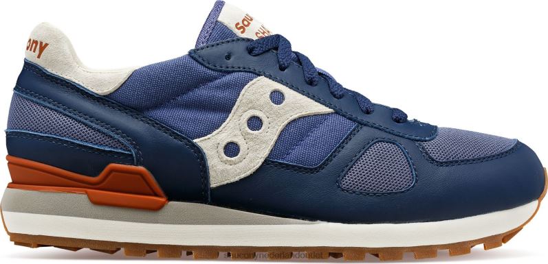 schaduw origineel Heren Saucony64BDR256 marine/wit