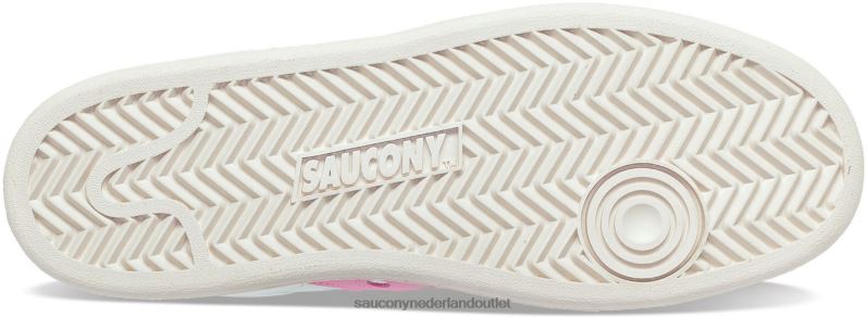jazzcourt premie Heren Saucony64BDR166 wit/roze