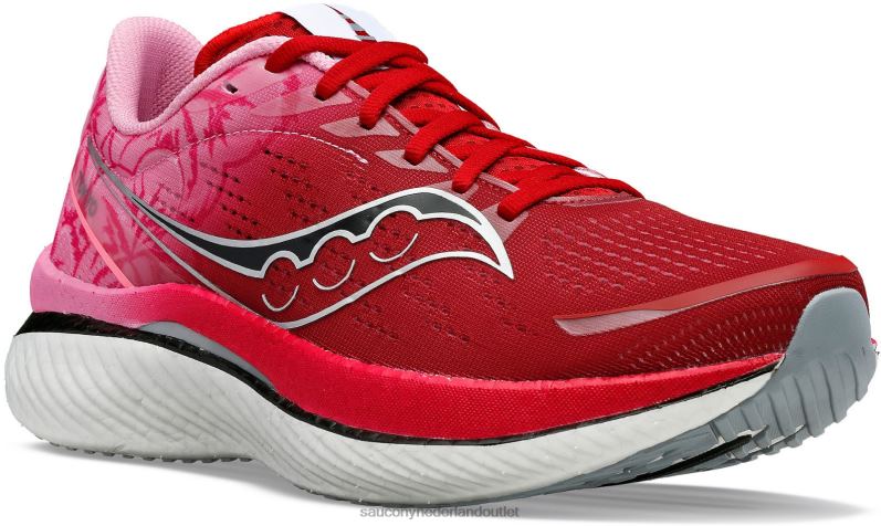 Tokyo endorfine snelheid 3 Heren Saucony64BDR108 rood/grijs