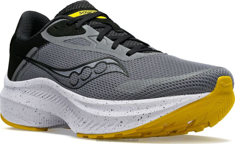 axon 3 Heren Saucony64BDR70 grind/zwavel