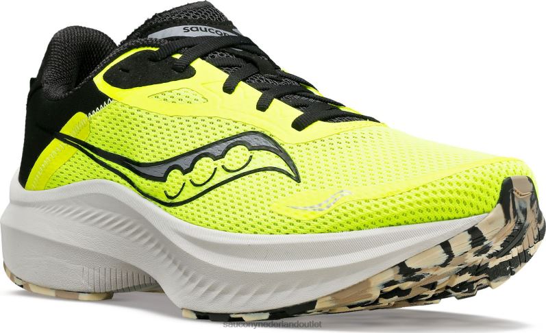 axon 3 Heren Saucony64BDR72 citroen/zwart