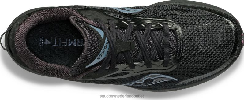 axon 3 Heren Saucony64BDR75 driedubbel zwart
