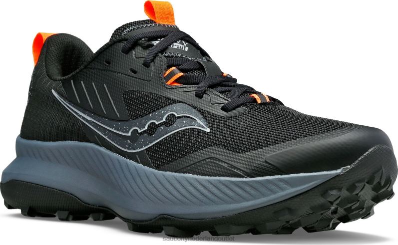 brand tr Heren Saucony64BDR150 zwart/vizioranje