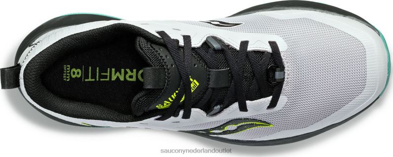 brand tr Heren Saucony64BDR151 mist/zwart