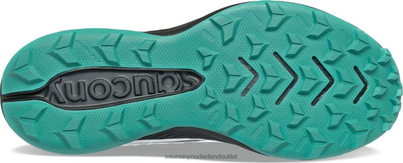 brand tr Heren Saucony64BDR151 mist/zwart