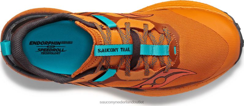 endorfine rand Heren Saucony64BDR38 klei/basalt