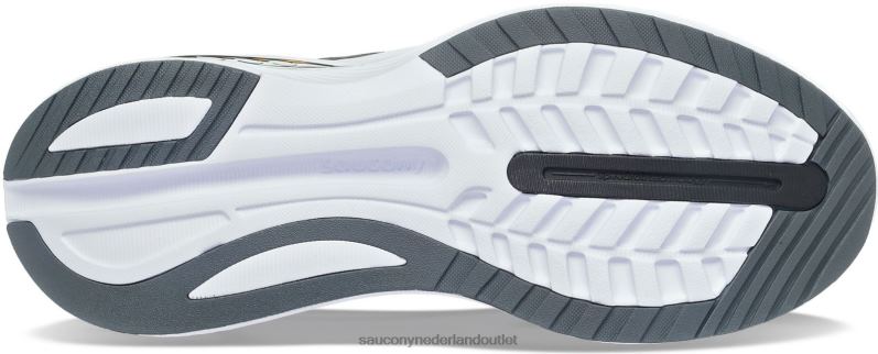 endorfine shift 3 Heren Saucony64BDR78 zwart/goudkleurig