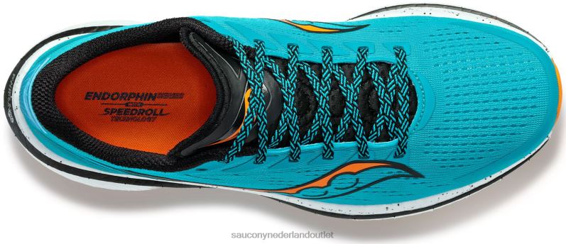 endorfine snelheid 3 Heren Saucony64BDR56 agave/zwart