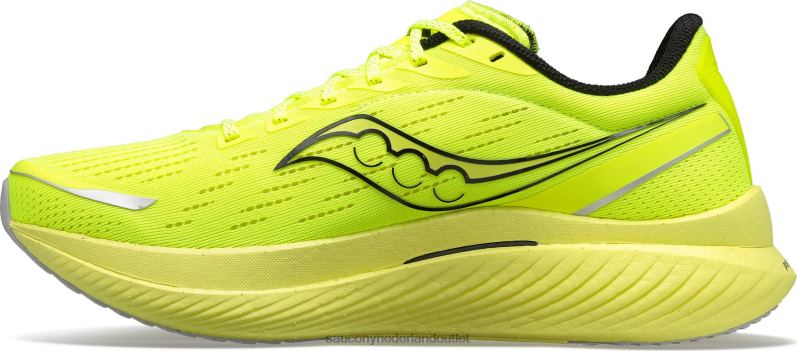 endorfine snelheid 3 Heren Saucony64BDR57 citroen/mist