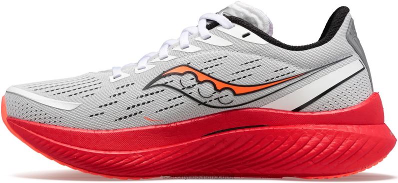 endorfine snelheid 3 Heren Saucony64BDR65 wit/zwart/zichtbaar