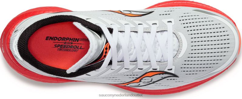 endorfine snelheid 3 Heren Saucony64BDR65 wit/zwart/zichtbaar