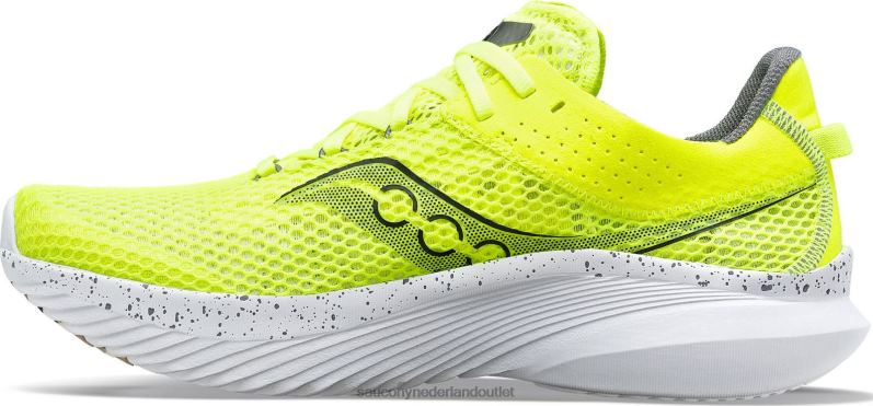 kinvara 14 Heren Saucony64BDR27 citroen/zwart