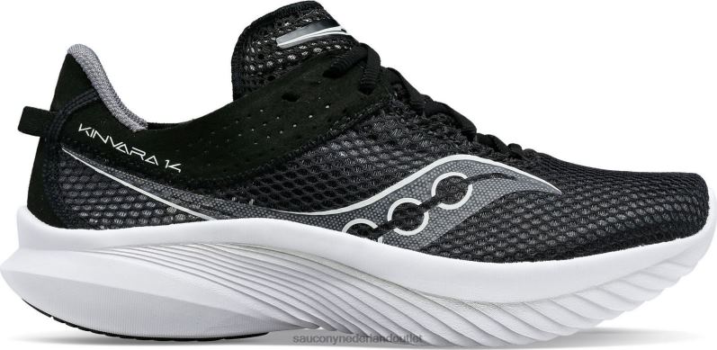 kinvara 14 Heren Saucony64BDR29 zwart wit