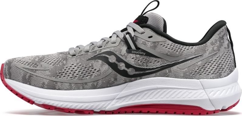 omni 21 breed Heren Saucony64BDR114 legering/granaat