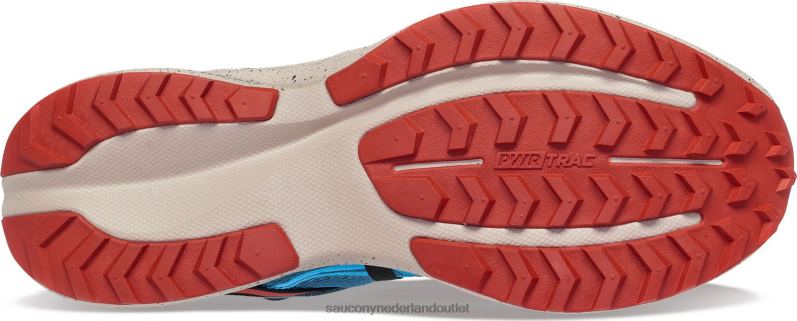 rit 15 tr Heren Saucony64BDR142 diepzee/lava