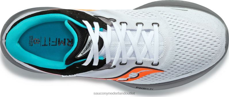 rit 16 Heren Saucony64BDR11 wit/grind