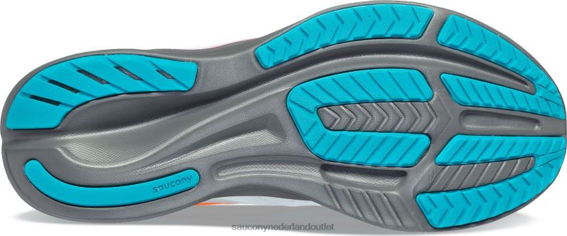 rit 16 Heren Saucony64BDR11 wit/grind