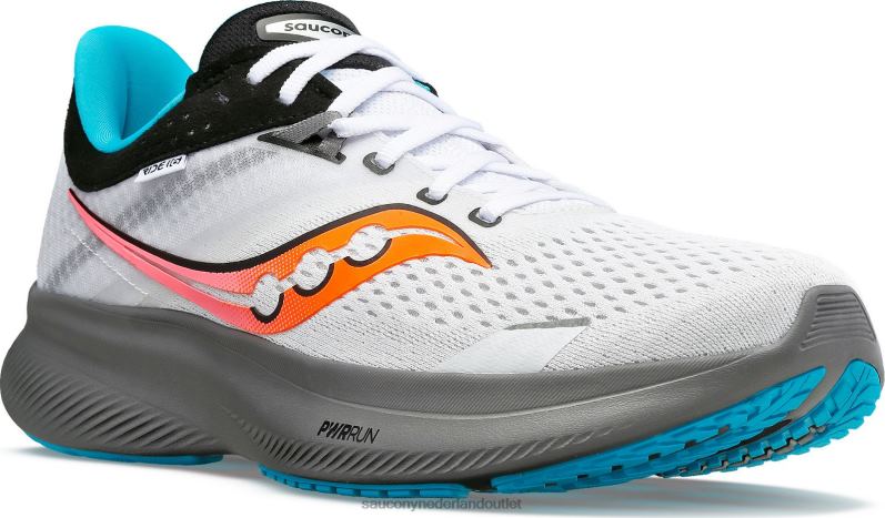 rit 16 Heren Saucony64BDR11 wit/grind