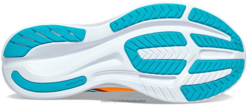 rit 16 Heren Saucony64BDR1 goudsbloem/lava