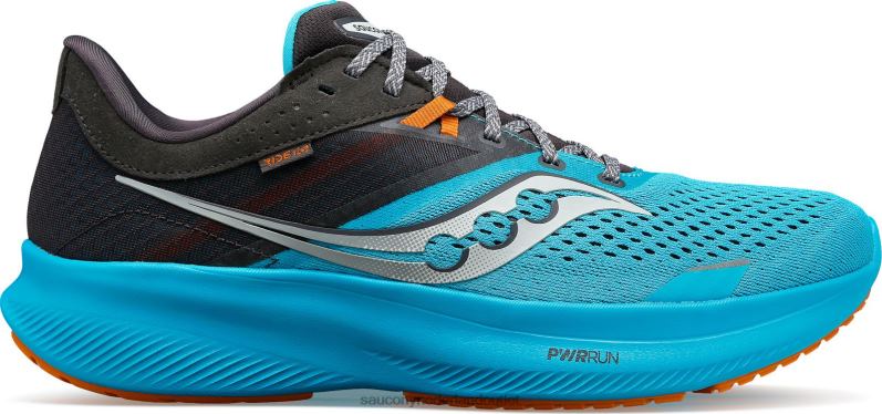 rit 16 Heren Saucony64BDR2 agave/basalt