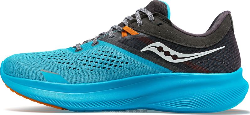 rit 16 Heren Saucony64BDR2 agave/basalt