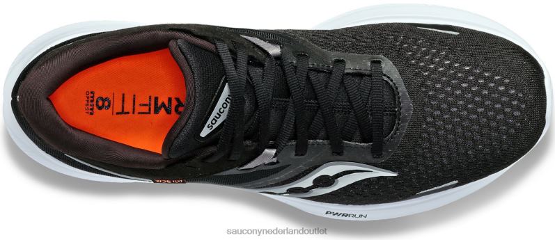 rit 16 Heren Saucony64BDR3 zwart wit