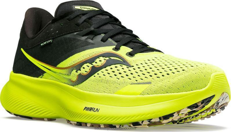 rit 16 Heren Saucony64BDR4 citroen/zwart