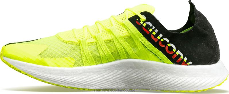 sinister Heren Saucony64BDR147 citroen/zwart