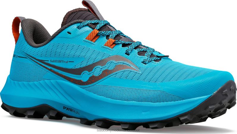 slechtvalk 13 Heren Saucony64BDR44 agave/basalt