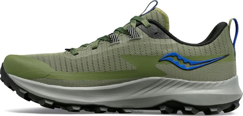 slechtvalk 13 Heren Saucony64BDR45 glad/zwart