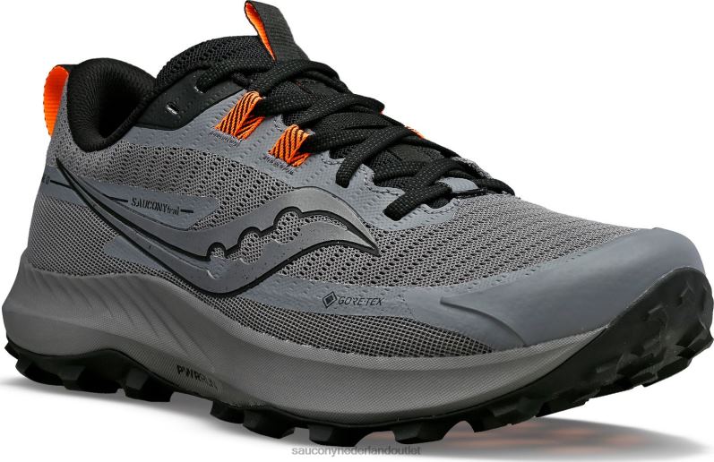 slechtvalk 13 gtx Heren Saucony64BDR111 grind/zwart