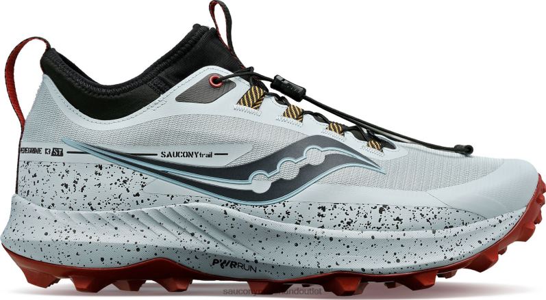 slechtvalk 13 st Heren Saucony64BDR135 damp/zwart