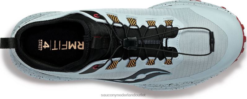 slechtvalk 13 st Heren Saucony64BDR135 damp/zwart