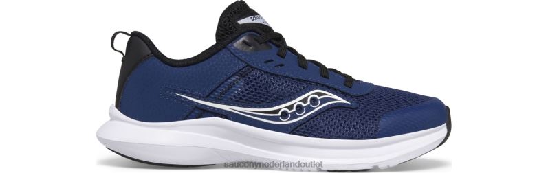 axon 3 sneaker kinderen Saucony64BDR1005 blauw Zwart