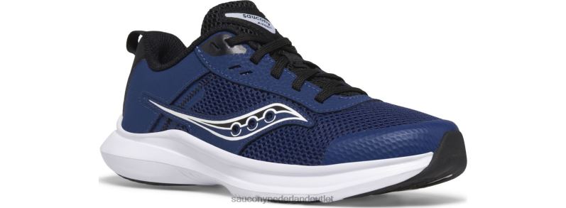 axon 3 sneaker kinderen Saucony64BDR1005 blauw Zwart