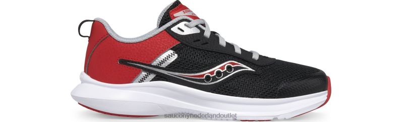axon 3 sneaker kinderen Saucony64BDR1008 infrarood/zwart