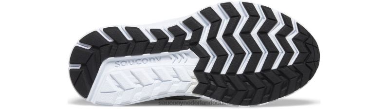 cohesie 14 a/c sneaker kinderen Saucony64BDR913 zwart/grijs/blauw