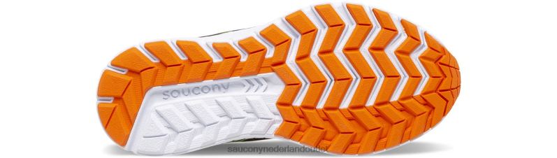 cohesie 14 vetersneaker kinderen Saucony64BDR927 zwart/multi