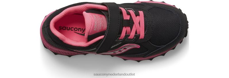 cohesie tr14 a/c sneaker kinderen Saucony64BDR971 zwart/roze
