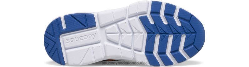 flash 3.0 a/c-sneaker kinderen Saucony64BDR977 zwart/rood/graffiti